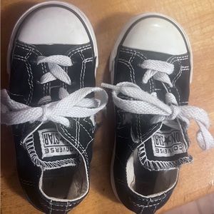 Toddler size 8C Converse One Star sneakers